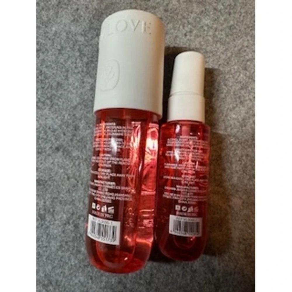 V.V. Love Serene Grove Fragrance Mist Set 90ml and 40ml Body Spray Duo Pink